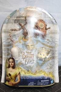 lot 193 image: Disney Beauty and the Beast Castle Friends Collection Figures