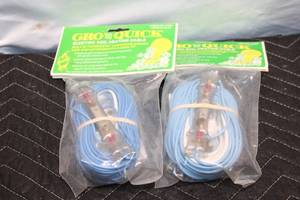 lot 197 image: Set of 2 Gro-Quick Electric Soil Heating Cables, 48 Ft Each