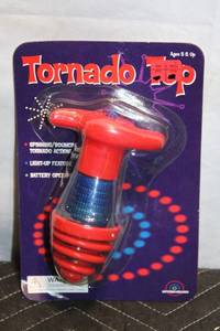 lot 211 image: Tornado Top Spinning Toy with Light-Up Features