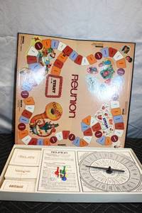 lot 217 image: Vintage Reunion Family Board Game Complete Set