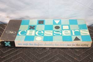 lot 234 image: Chesser Board Game with Wooden Pieces