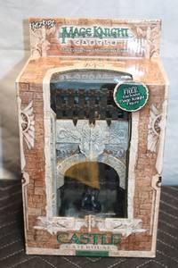 lot 247 image: Mage Knight Castle Gatehouse with Exclusive Figure