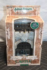 lot 248 image: Mage Knight Castle Gatehouse with Exclusive Figure