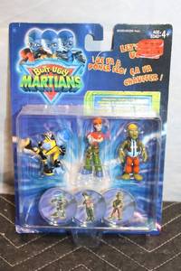 lot A-263 image: Butt-Ugly Martians Action Figure Set - 3 Figures