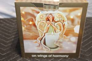 lot 276 image: Harmony Angel Candle Holder Figurine