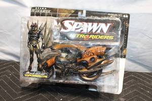 lot A-285 image: McFarlane Toys Spawn Nitro Riders Afterburner Action Figure