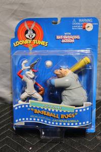 lot A-286 image: Looney Tunes Baseball Bugs Action Figure Set