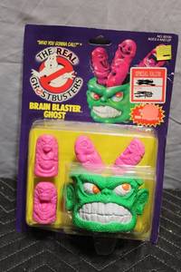 lot A-295 image: The Real Ghostbusters Brain Blaster Ghost Vintage Toy