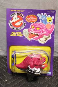 lot A-296 image: Real Ghostbusters Pull Speed Ahead Ghost Figure