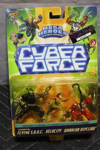 lot A-304 image: Limited Edition Cyber Force Action Figures Set