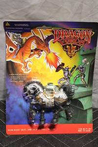 lot A-308 image: Dragon Force Action Figure - BCM Poseable Knight with Removable Armour