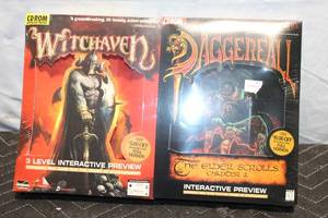 lot A-337 image: Interactive Preview Set for Witchaven and The Elder Scrolls Chapter 2 Daggerfall