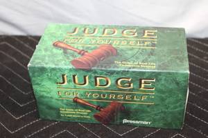 lot 353 image: Judge For Yourself Board Game by Pressman