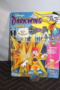 lot A-382 image: Disneys Darkwing Duck Megavolt Action Figure (Ages 4)