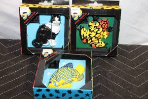 lot 383 image: Set of 3 3D Animal Slide Puzzles by DaMert Company