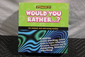lot 403 image: Zobmondo Would You Rather... Board Game