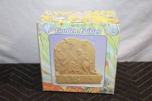 lot 445 image: Garden Fairies Wall Tribute with Intricate Floral Design