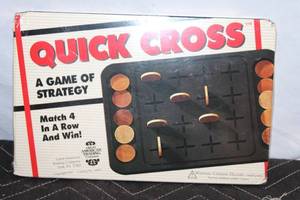 lot 470 image: Quick Cross Strategy Tabletop Game