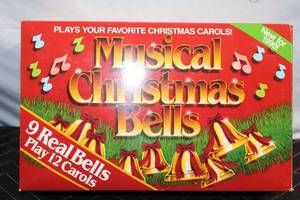 lot 485 image: Musical Christmas Bells Set with 12 Carols