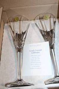 lot 495 image: Pair of Princess House Lead Crystal Glasses