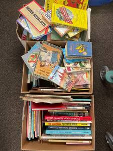 lot 12L image: Large Lot of Vintage Childrens Books Collection