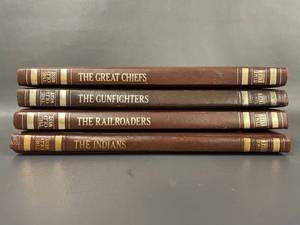 lot 99J image: Time-Life Books Old West Collectible Leather Set