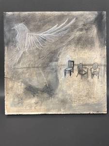lot 123J image: Kristin Schue Original Art Fleeting 2006