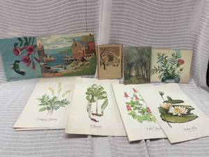 lot 128J image: Vintage Nature and Landscape Art Collection