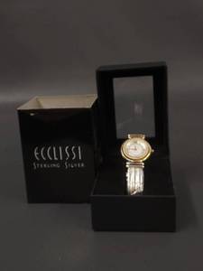lot 38W image: Ecclissi Sterling Silver Watch
