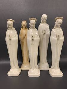 lot 83W image: Vintage Goebel Praying Madonna Figurine Collection