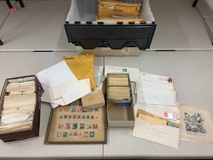 lot 88W image: Massive Vintage Stamp Collection Diverse Origins