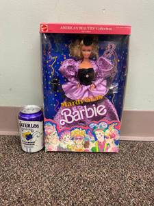 lot 14 image: First Edition Mardi Gras Barbie Doll Mattel