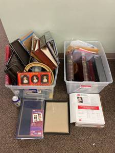 lot 83F image: Bulk Lot of Assorted Photo Albums & Picture Frames