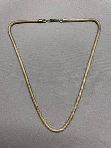 lot 91B image: Vintage Sterling Silver 925 Snake Chain Necklace