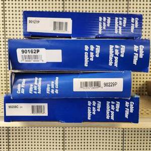 Lot of 4 New Carquest Cabin Air Filters Average MSRP Is $30 Each