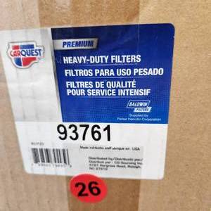 93761 Carquest Premium Air Filter MSRP $156.66