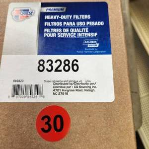 83286 Carquest Premium Air Filter MSRP $36.73
