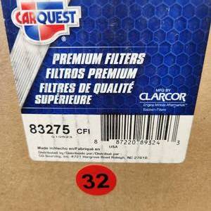 83275 Carquest Premium Air Filter MSRP $114.99