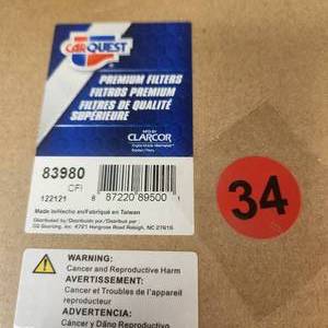 83980 Carquest Premium Air Filter