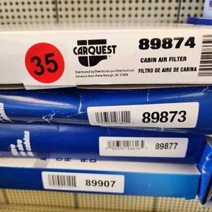 Lot Of Four Carquest Car Filters