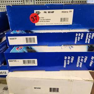 Lot Of Four Carquest Car Filters