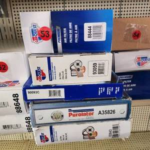 Lot Of Five Carquest Premium Air Filters