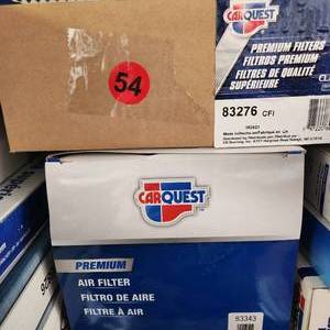 Lot Of Two Carquest Premium Air Filters