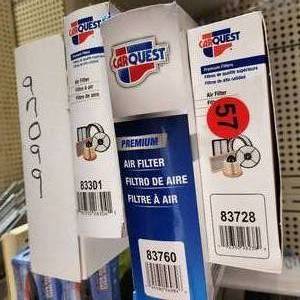 Lot Of Four Carquest Premium Air Filters