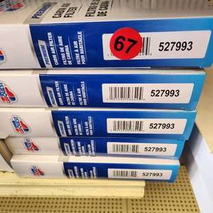527993 Lot Of Five Carquest Premium Air Filter MSRP $23.99 Each