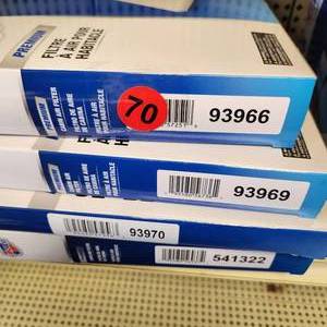 Lot Of Four  Carquest Premium Air Filters