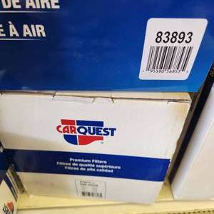 Lot of 2 Carquest Premium Air Filter Average MSRP $30 each