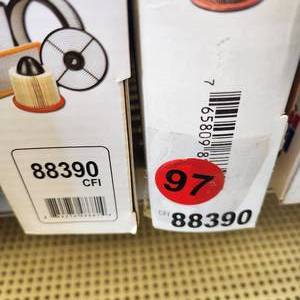88390 Carquest Premium Air Filter MSRP $16.99 Each