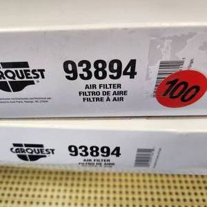 93894 Lot Of Two Carquest Premium Air Filter MSRP $27.49 Each