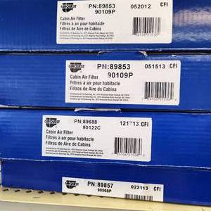 Lot of 4 New Carquest Cabin Air Filters Average MSRP is $30